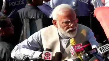 Voter ID stronger than IED: Modi after voting