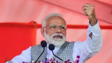 Modi thrashes Congress for questioning Balakot