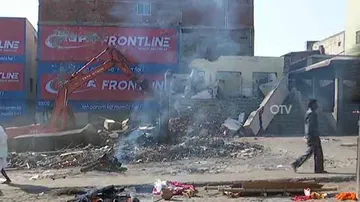 Eviction Drive Begins At Puri Swargadwar