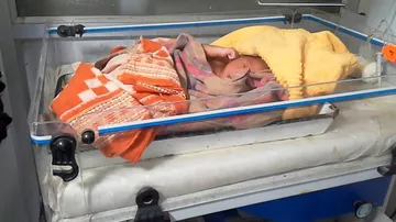 Unwed mother abandons newborn at hospital
