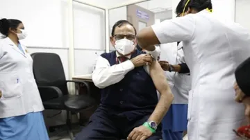 NITI Aayog Member Receives 2nd Dose Of Covaxin At AIIMS