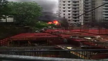 Five killed as chartered plane crashes in Mumbai suburb