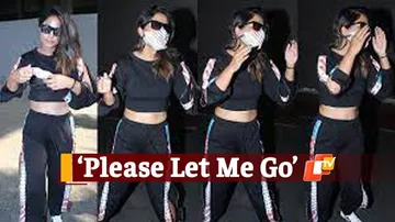 WATCH: Former ‘Bigg Boss’ Diva Hina Khan Runs Away From Paparazzi