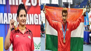 Shiva Thapa, Pooja Rani Clinch Gold At Olympic Test Event For Boxing