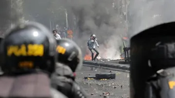 6 killed in protests against Indonesian President's re-election