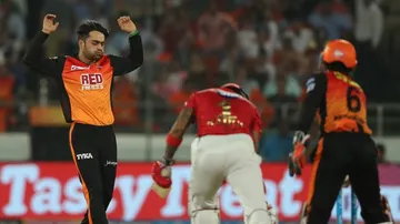IPL 2018: Rashid, Shakib star as Hyderabad pip Punjab by 13 runs