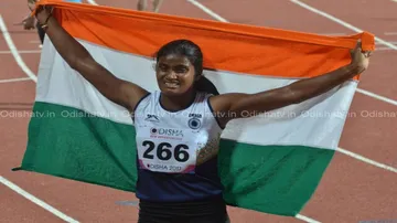 Odisha's Purnima clinches gold, Jauna claims silver at Inter State National Athletics Championships