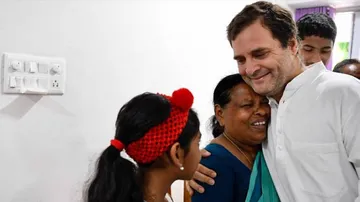 Rare reunion: Rahul meets Rajamma, his delivery nurse