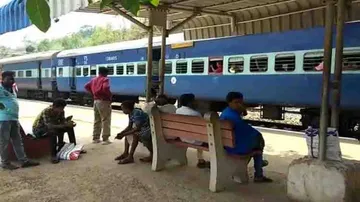 Railway traffic hit as train engine develops technical snag in Rayagada