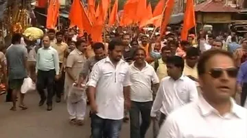 TMC, BJP take out Ram Navami rallies