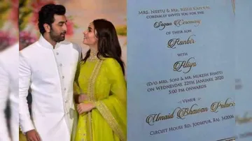 Ranbir, Alia Wedding Card Goes Viral