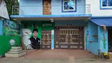 BJD Leader's House In Nayagarh