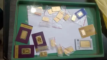 Gold Biscuits Recovered From GST Officer