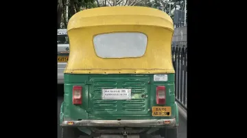 Auto Rickshaw With Multiple Registration Numbers