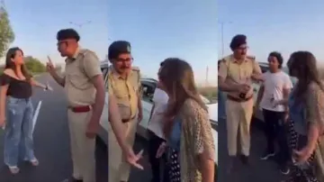 ‘Mummy se baat karao,’ cop to ‘drunk’ girls after seizing alcohol in cola bottle; watch