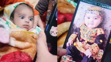 ‘Bahu Pasand Hai Beta?’ Infant’s reaction to dad’s question is the cutest thing on internet, watch