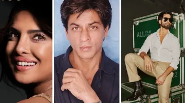Priyanka Chopra Jonas, Shah Rukh Khan, Shahid Kapoor