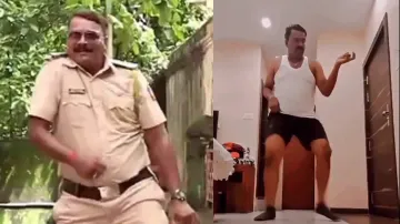 Mumbai cop got some serious moves, dance skill makes netizens go berserk & impresses singer; watch