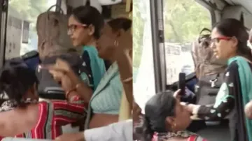After Delhi Metro, video of two women fighting over seat in Delhi DTC bus goes viral