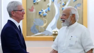 Tim Cook & PM Modi