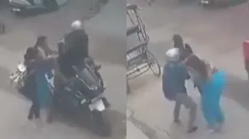 Brave mother-daughter duo captures chain snatcher, watch what happens next