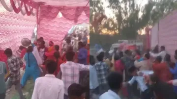 Wedding venue turns into battlefield over dowry demand