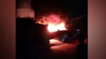 Six vehicles gutted in lightning strike on Bhubaneswar outskirts 