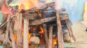 Debasish Biswal handed over to flames 