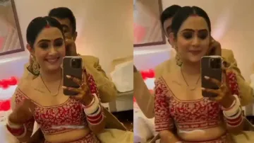 ‘What happens on first night?’ Bride shares cute bedroom video with husband; watch