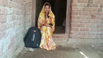 Woman in Ganjam stages dharna