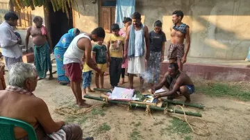 Symbolic Last Rites Of Missing Woman