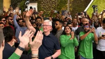 Tim Cook in India