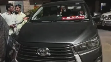 Eggs, stones hurled at BJP MLA’s vehicle during rally