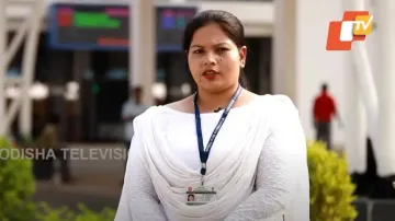 Train Manager Sasmita Sarkar