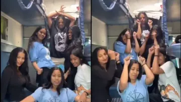 After Delhi Metro, video of young girls dancing inside moving train goes viral – Watch