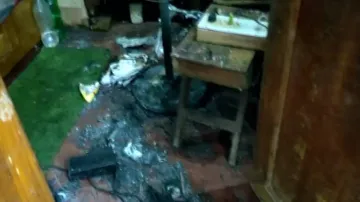 Electric bike battery explodes