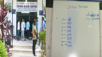 Blood shortage
