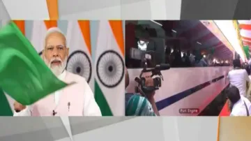 PM Modi flags off Odisha’s first Vande Bharat Express between Puri and Howrah