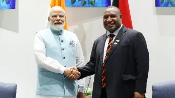 PM Modi stresses on boosting India-Papua New Guinea ties in talks with PM Marape, Governor-General D