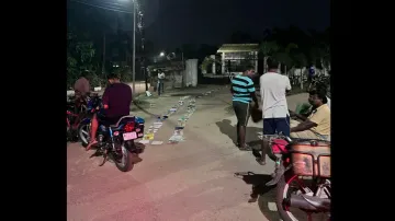 Ration Card Queue At PDS Shop