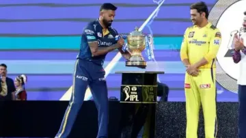 Hardik Pandya and MS Dhoni