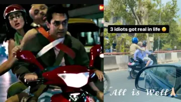 Iconic ‘3 Idiots’ scooter scene happens in real life