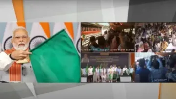 Modi flags off first Vande Bharat Express for Assam