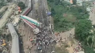 Preliminary probe suggests Coromandel Express entered loop line instead of main line, hit goods trai