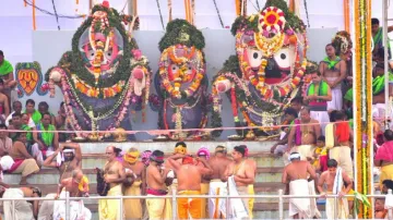 Snana Purnima: Three unpleasant incidents delay ceremonial bath in Puri Srimandir 