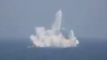 Indian Navy carries out underwater test