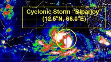 Cyclone 'Biparjoy’ forms over Arabian Sea