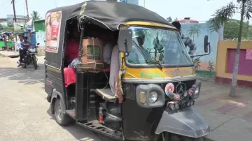 Air cooler in autorickshaw 