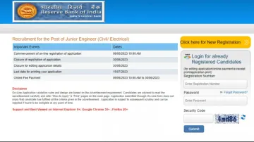 RBI Recruitment 2023: Vacancies for Junior Engineer posts announced, apply before June 30