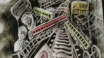 Artist pays tributes to Bahanaga victims through smoke art 